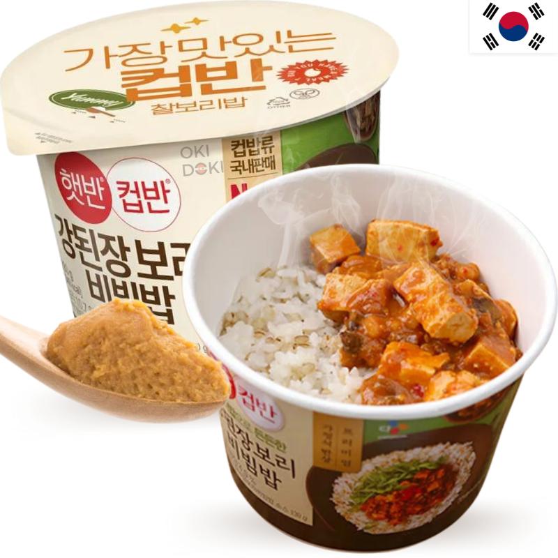 CJ HETBAHN Arroz Bibimbap con Salsa Doenjang Miso Coreano 280g