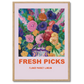 Fresh Picks - London Plakat