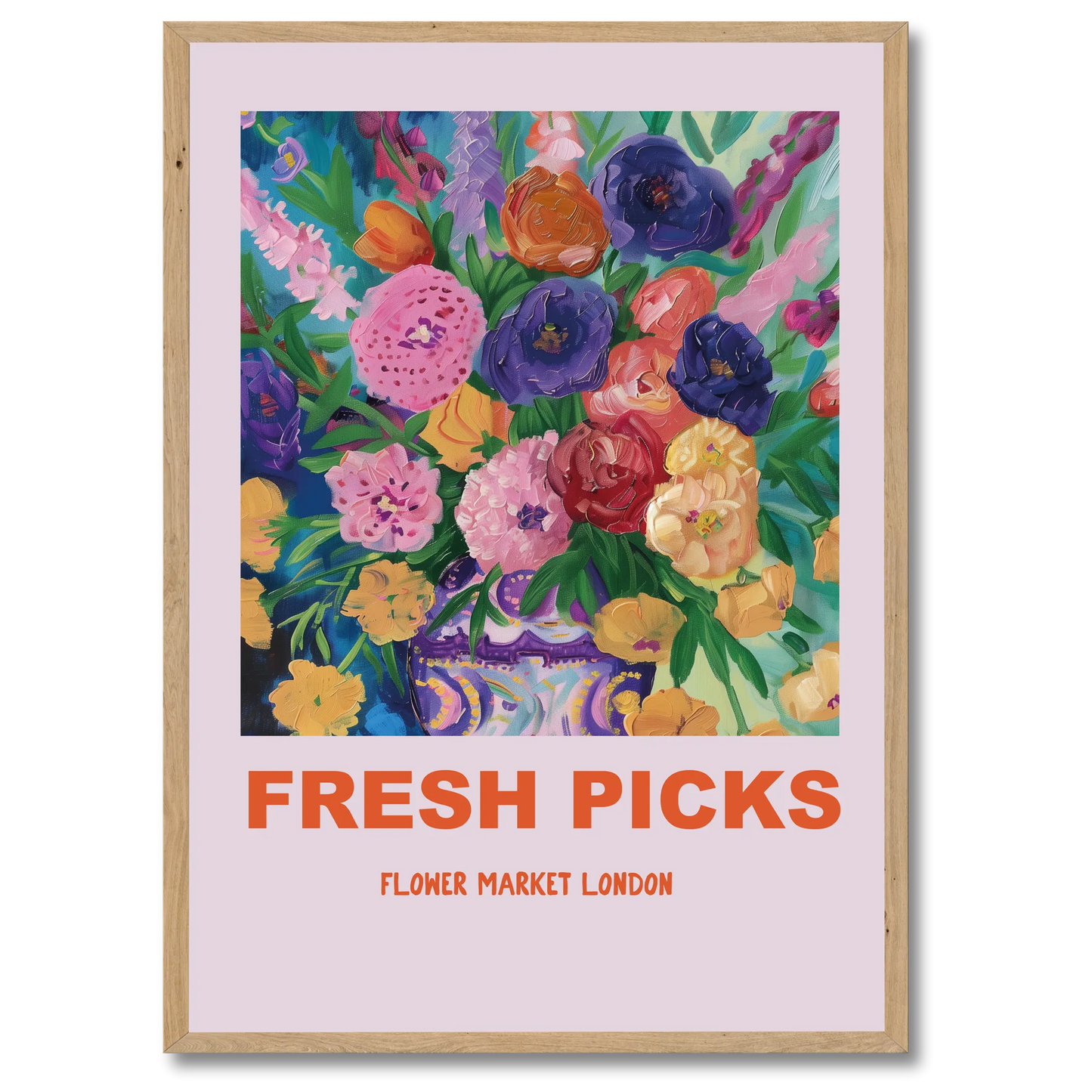 Fresh Picks - London Plakat