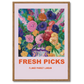 Fresh Picks - London Plakat