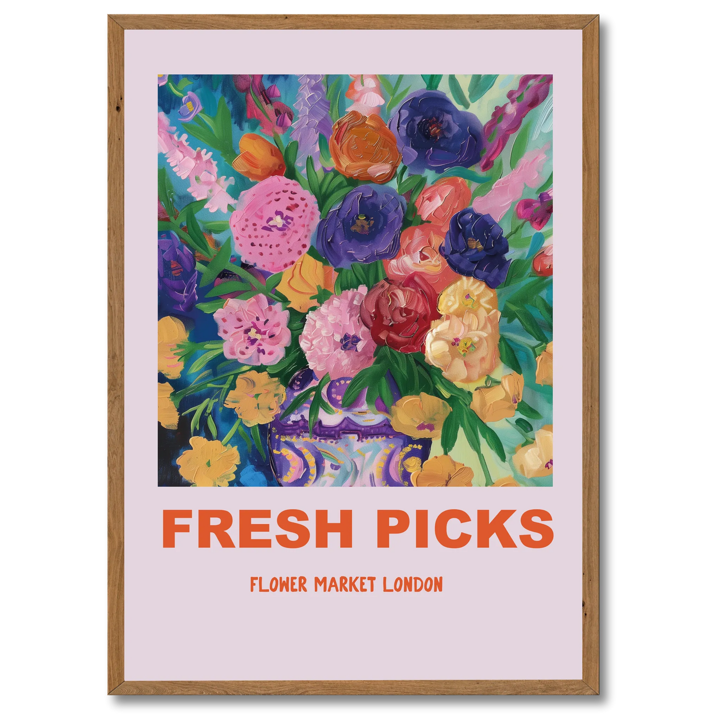 Fresh Picks - London Plakat