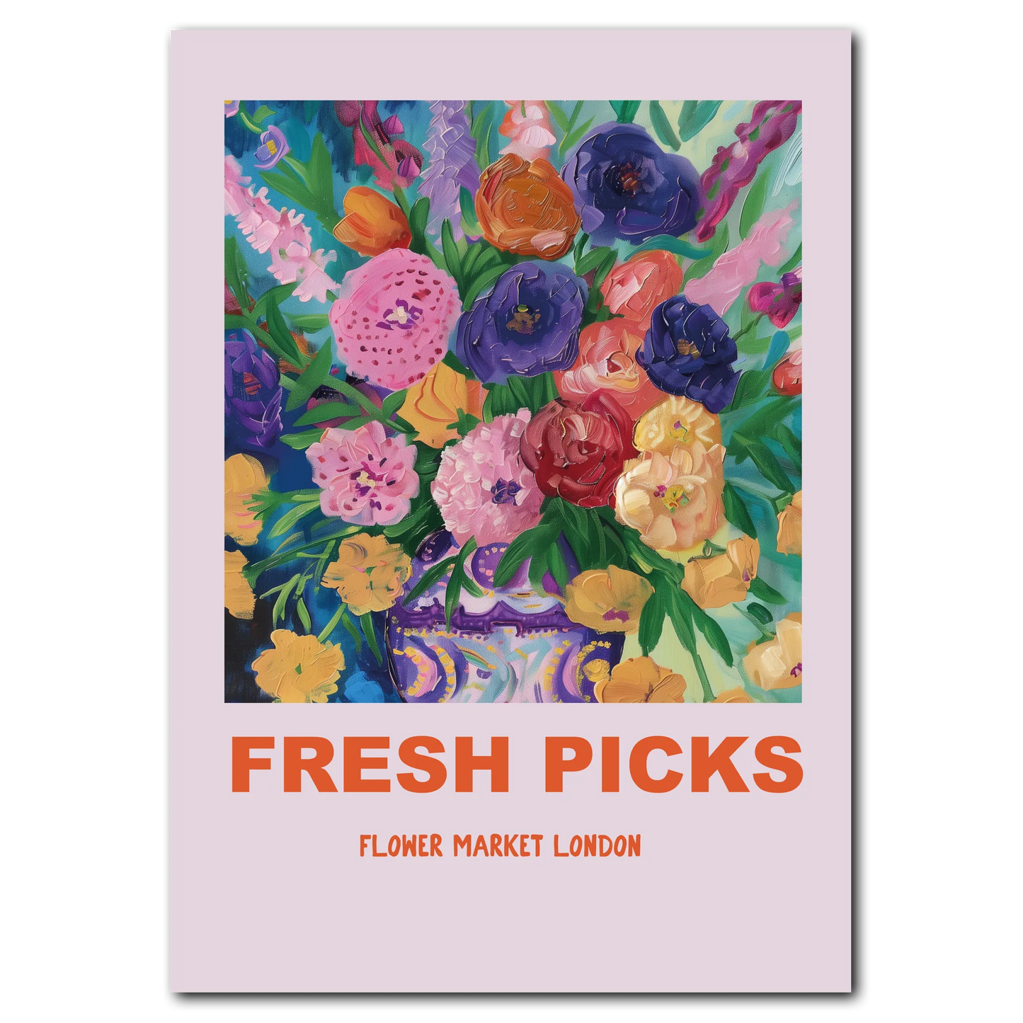 Fresh Picks - London Plakat