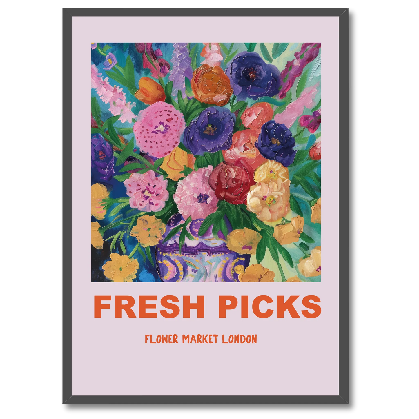 Fresh Picks - London Plakat