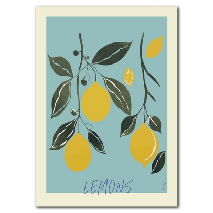 Lemons Plakat