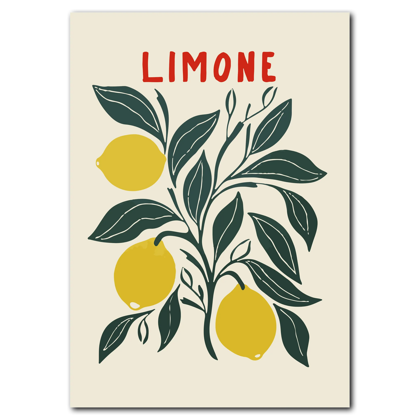 Limone Plakat