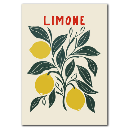 Limone Plakat