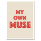 Muse No. 2 Plakat