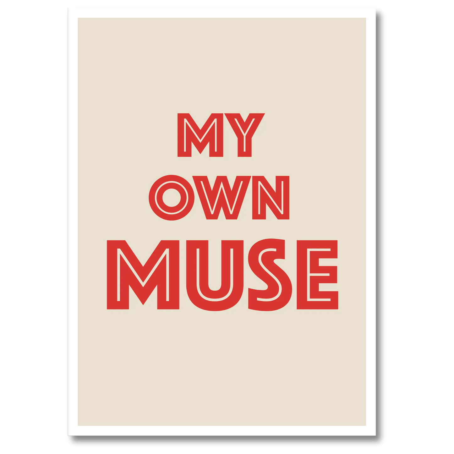 Muse No. 2 Plakat