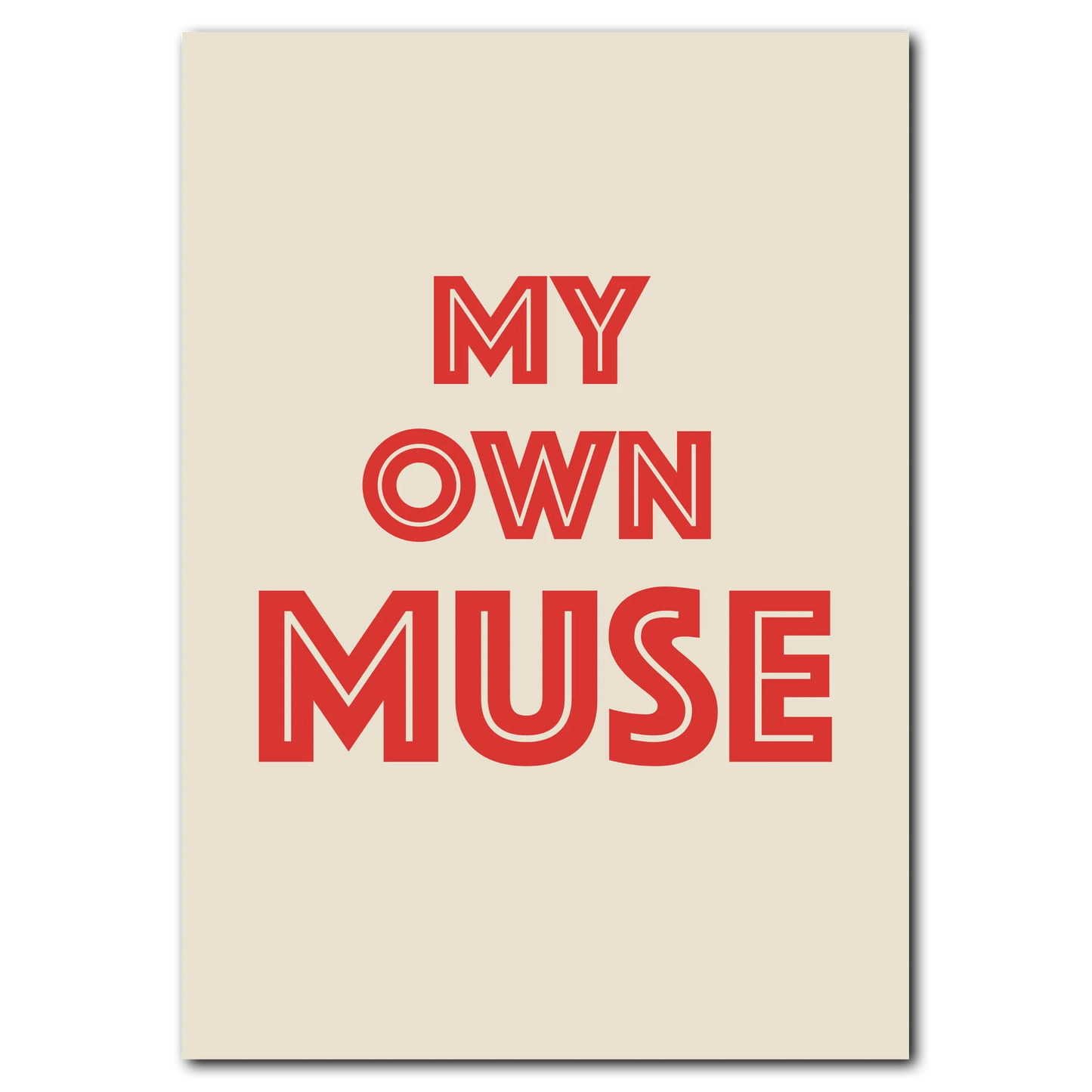 Muse No. 2 Plakat