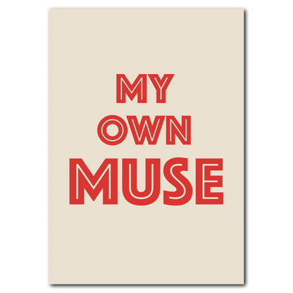 Muse No. 2 Plakat