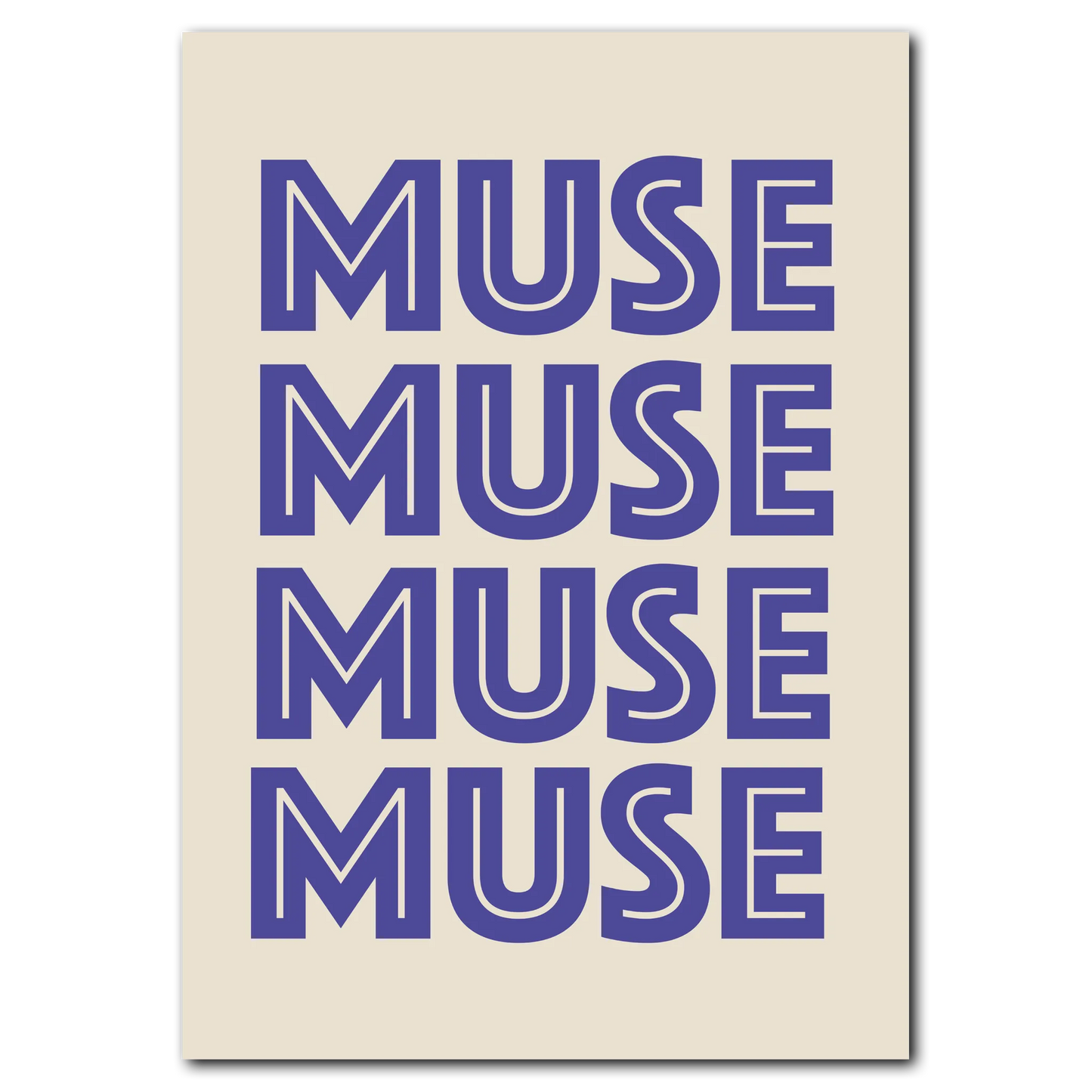 Muse No. 3 Plakat