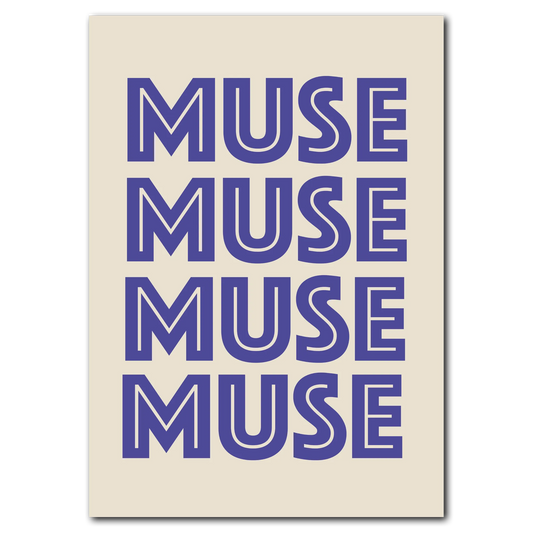 Muse No. 3 Plakat