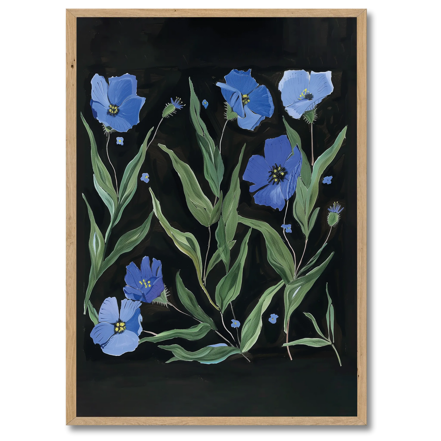 Night Flowers Plakat