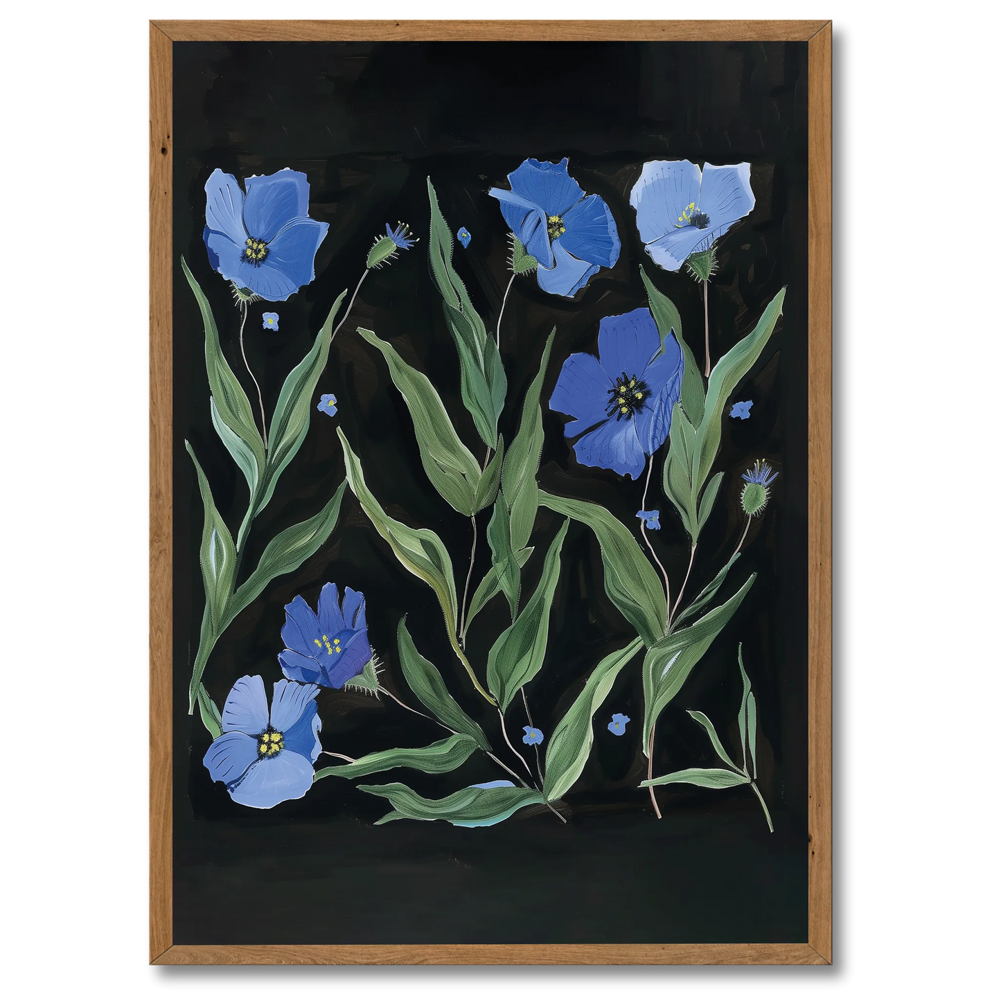 Night Flowers Plakat