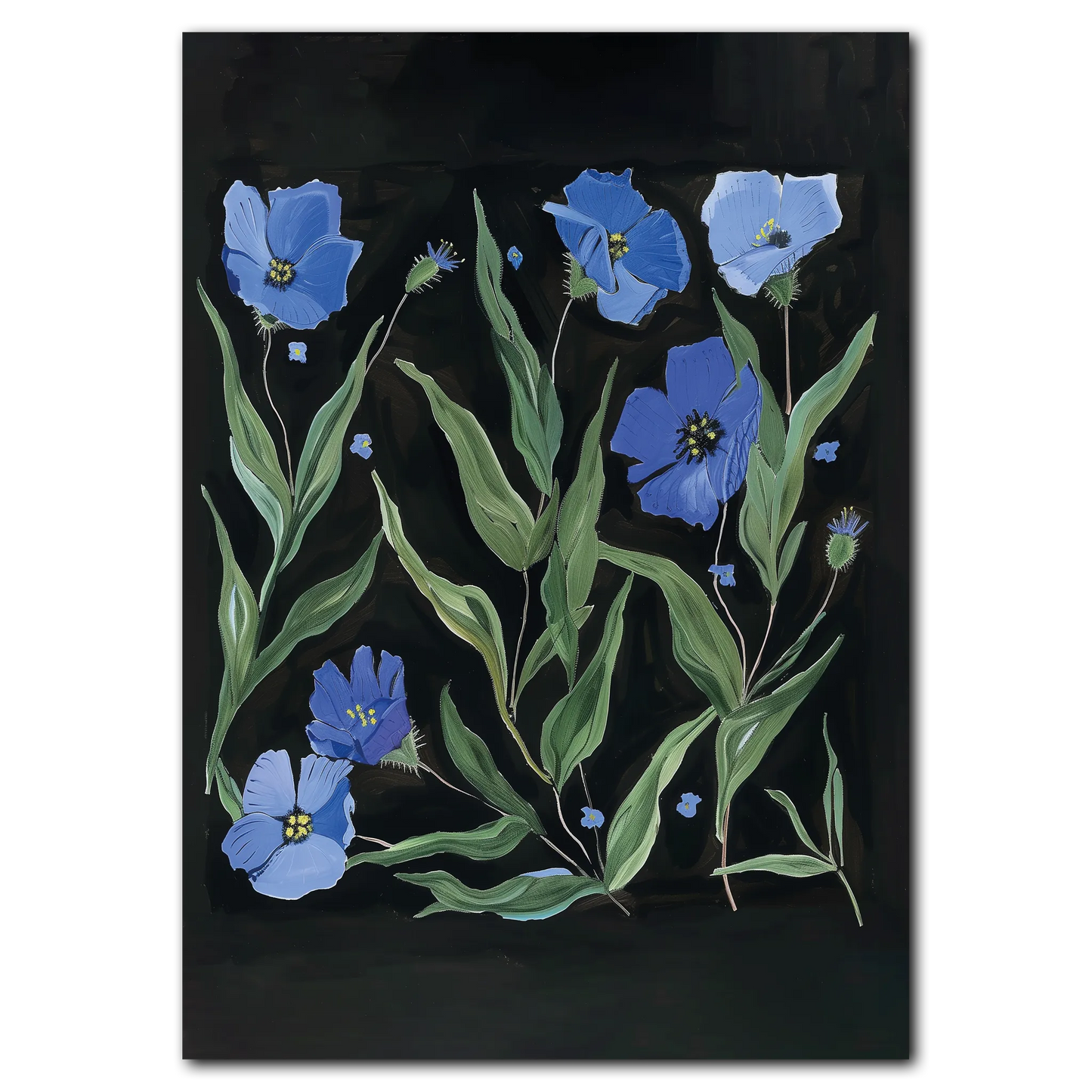 Night Flowers Plakat