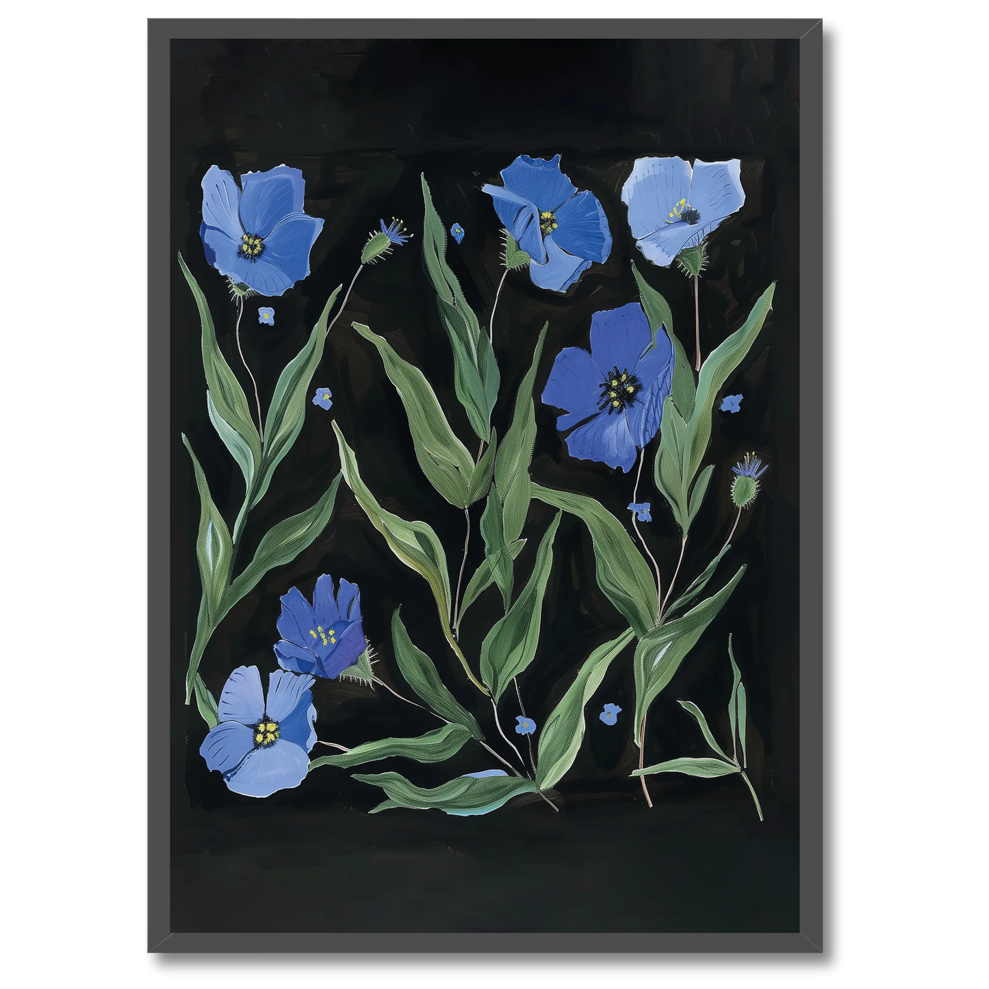 Night Flowers Plakat