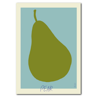 Pear No. 1 Plakat