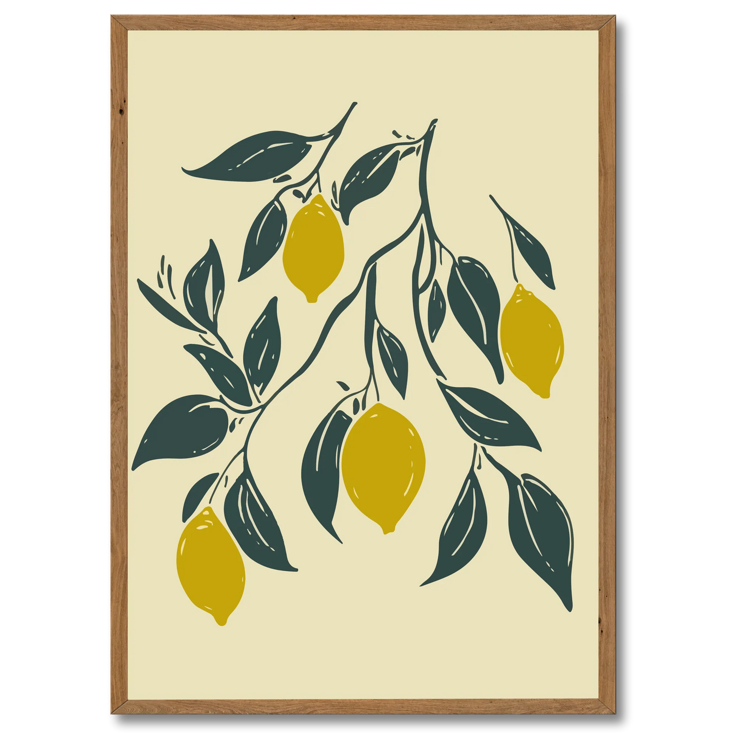 Yellow Lemon Plakat