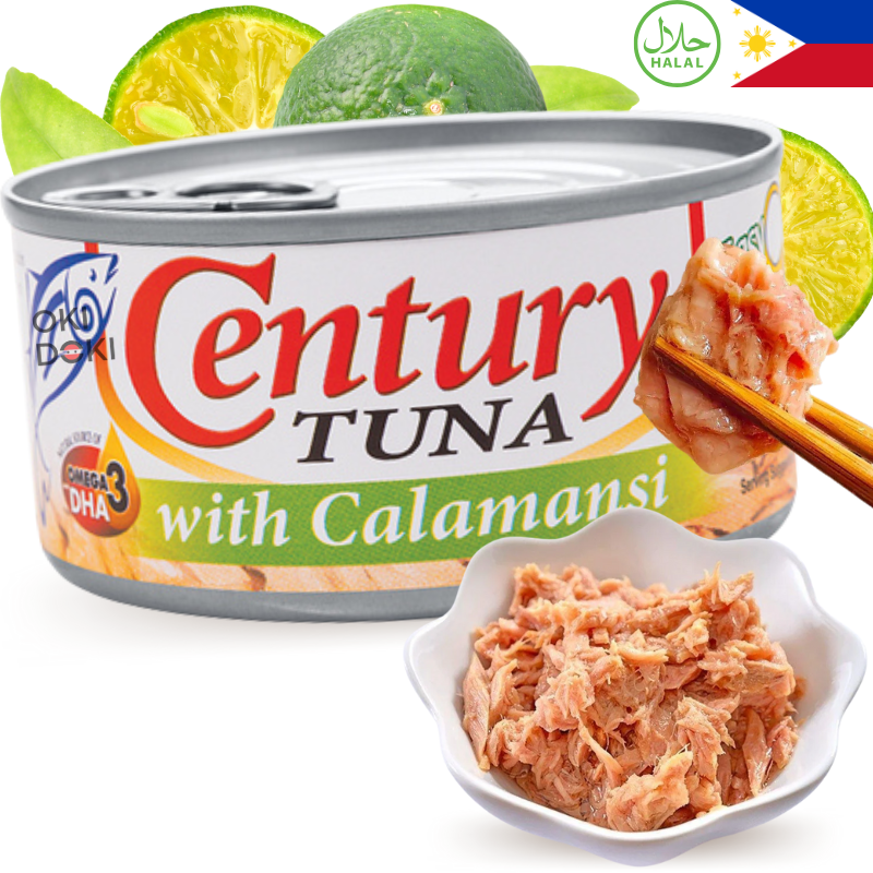 CENTURY Tuna Atún con Calamansi En Lata (Halal) 180g