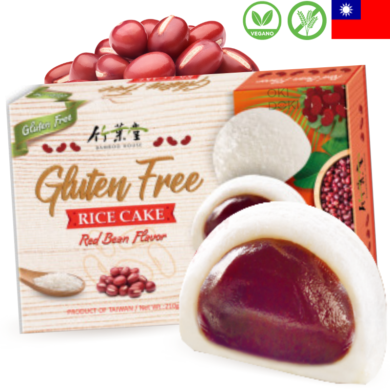 BAMBOO HOUSE Mochi Sabor Azuki Sin Gluten 210g