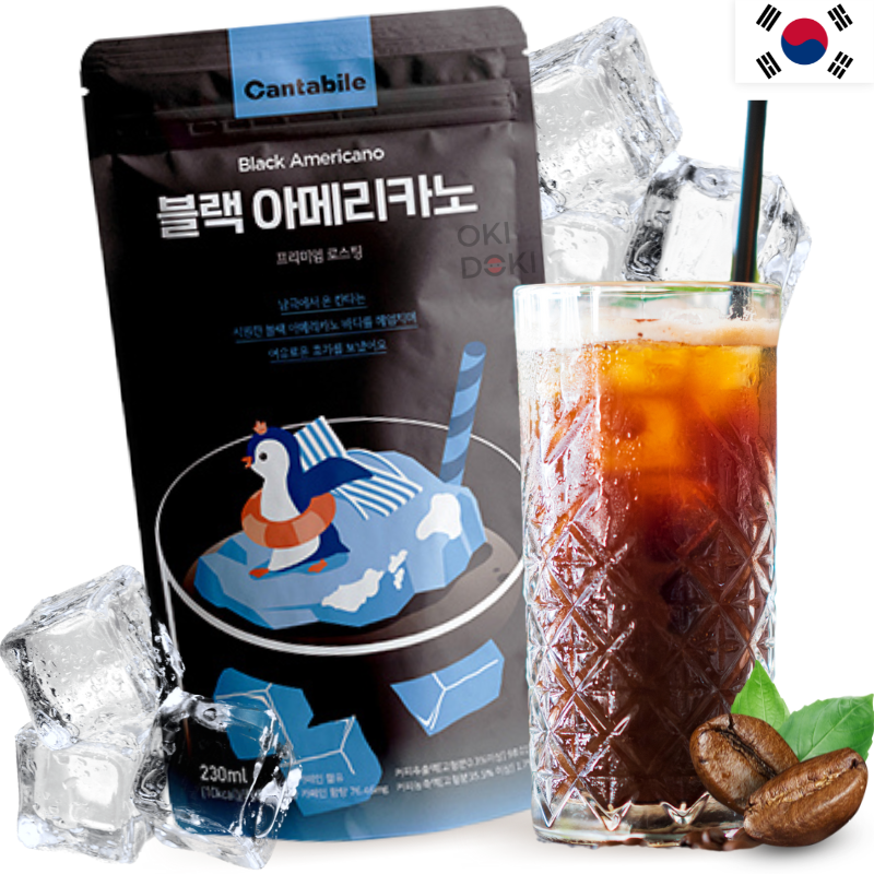CANTABILE Bebida Ice Cup Coreana Cafe Americano Original 230ml