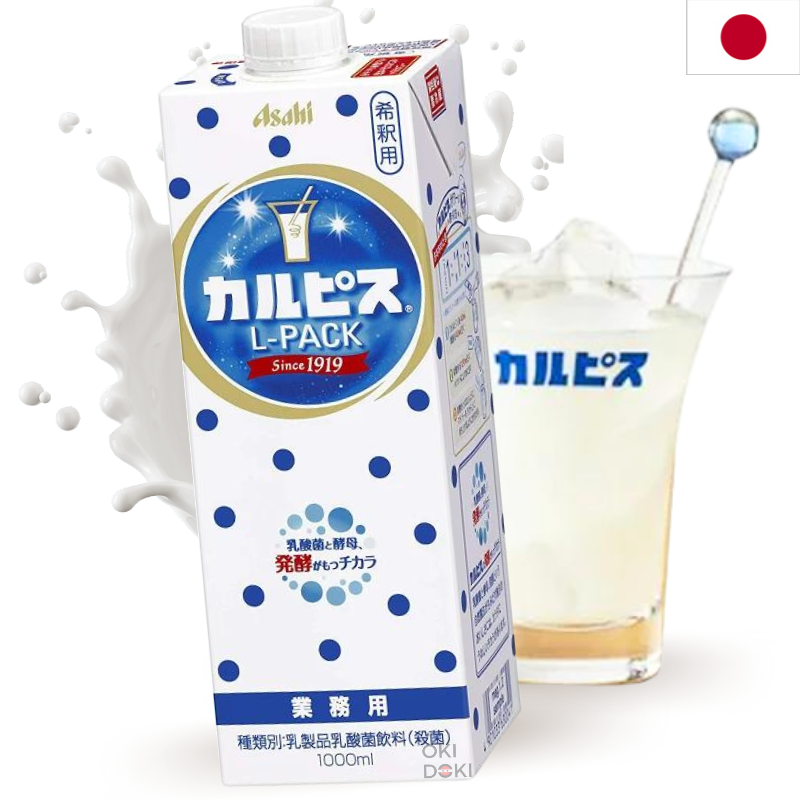 ASAHI Refresco Calpis 1:5 Concentrado 30 Raciones 1000ml