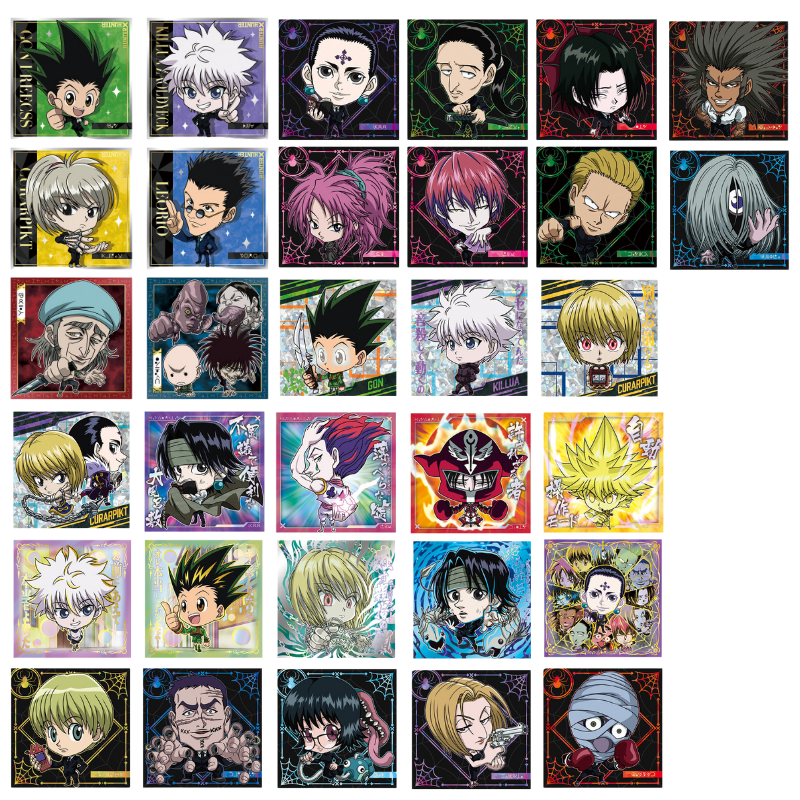 BANDAI Hunter X Hunter 6 Wafer con Pegatina 14g