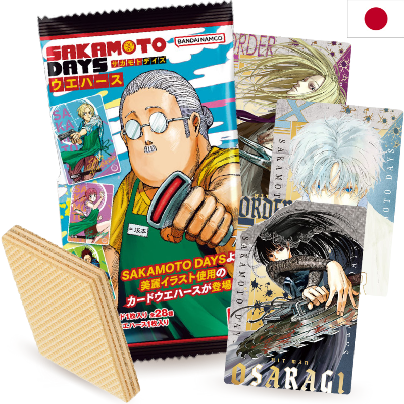 BANDAI Sakamoto Days Wafer con Tarjeta 14g