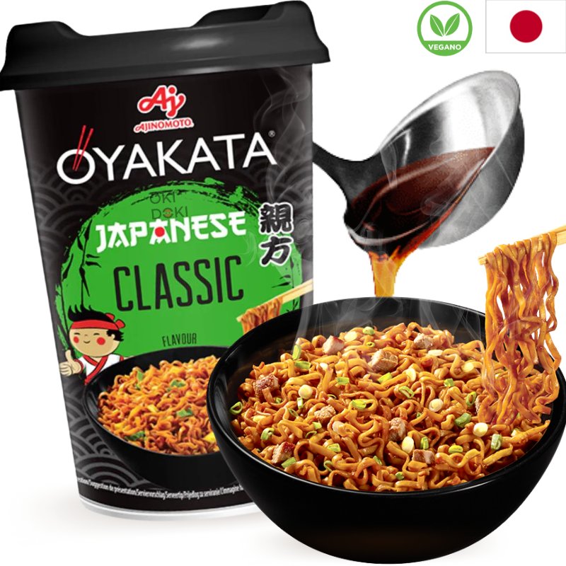AJINOMOTO OYAKATA Cup Fideos Yakisoba Clásico 93g