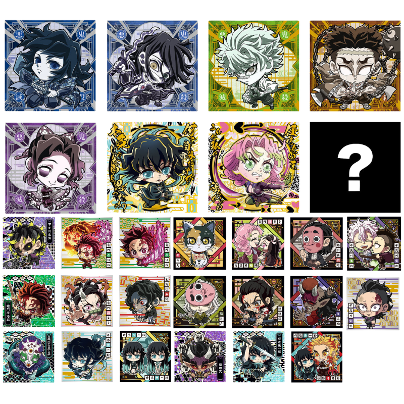 BANDAI Niformation Demon Slayer Wafer con Pegatina 14g