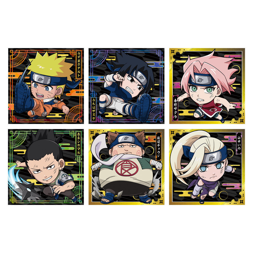 BANDAI Naruto Shippuden Wafer con Pegatinas Coleccionable 15g