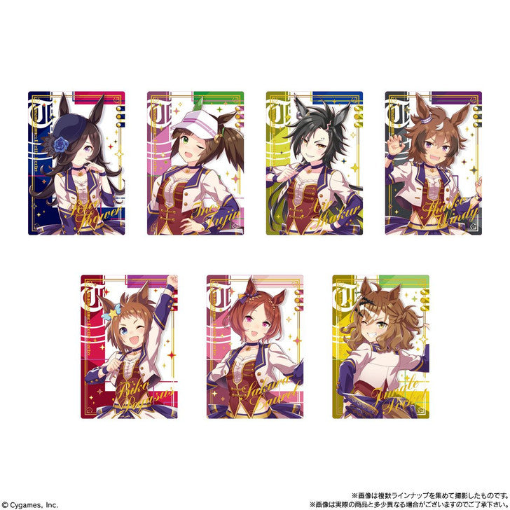 BANDAI Uma Musume Pretty Derby Twin Sp. R Wafer con Tarjeta 6.5g