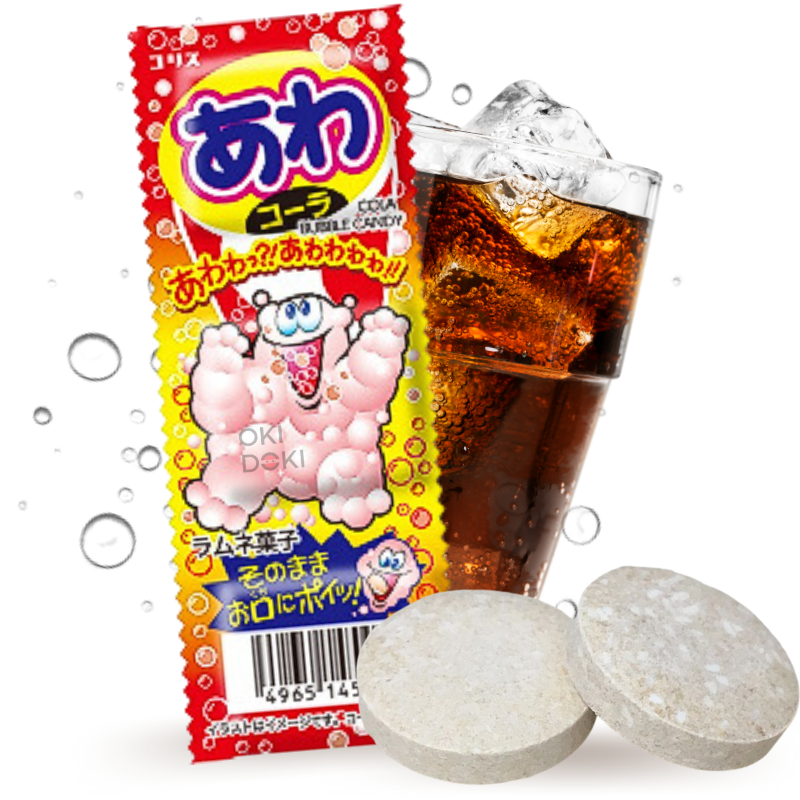 CORIS Ramune Caramelos con Chasquidos Sabor Cola 7.2g (Bbd 31/10/23)