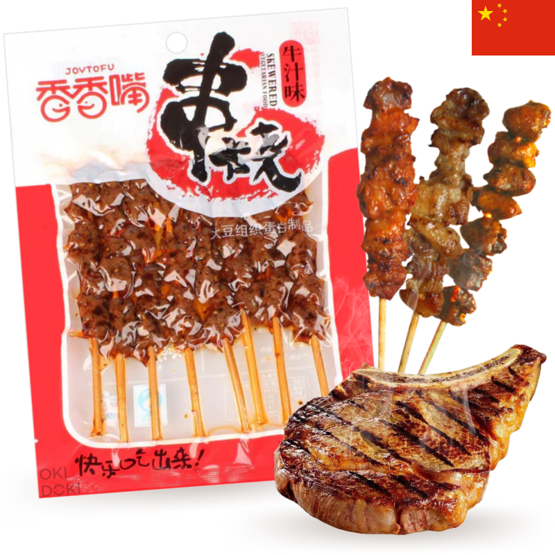 Brocheta de Soja Sabor BBQ Ternera 60g