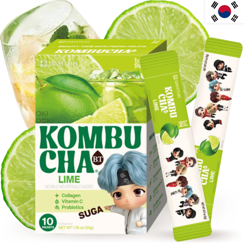 BTS Tinytan Kombucha Sabor Lima 5g X 10uds (Diseño Aleatorio)