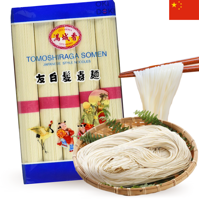 CITY AROMA Fideos Somen Finos Tomoshiraga 400g