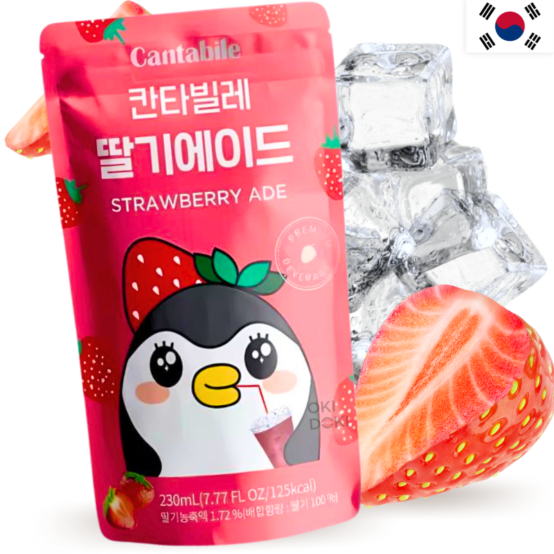 CANTABILE Bebida Ice Cup Coreana Fresa (Halal) 230ml