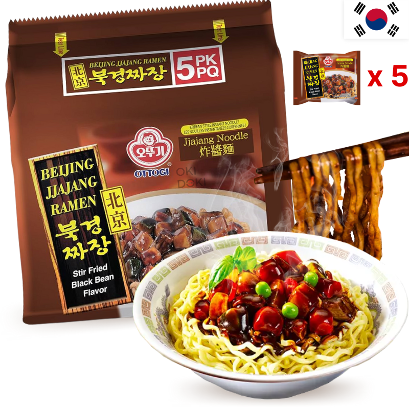 Ottogi Ramen Beijing Jjajang 135g X 5uds