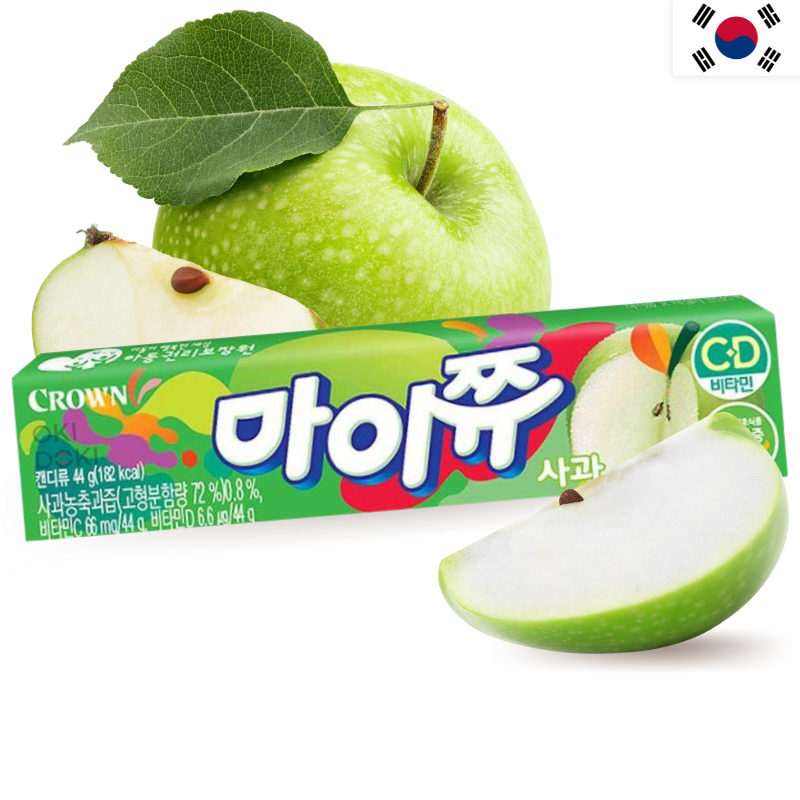CROWN My Chew Caramelos de Manzana 44g