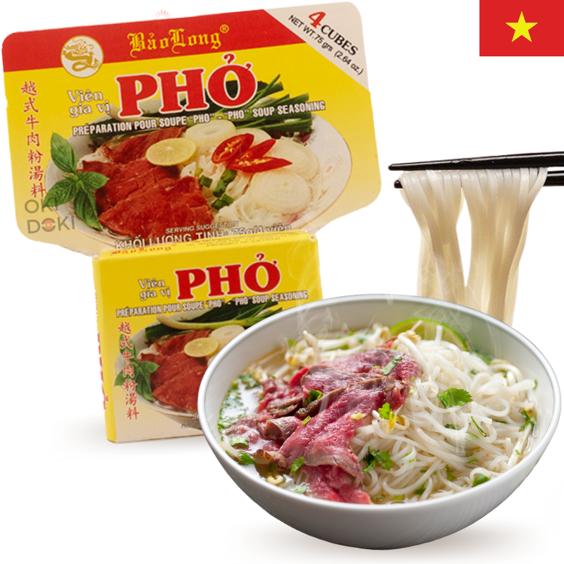 BAO LONG Caldo Concentrado Pho Bo (Ternera) 75g