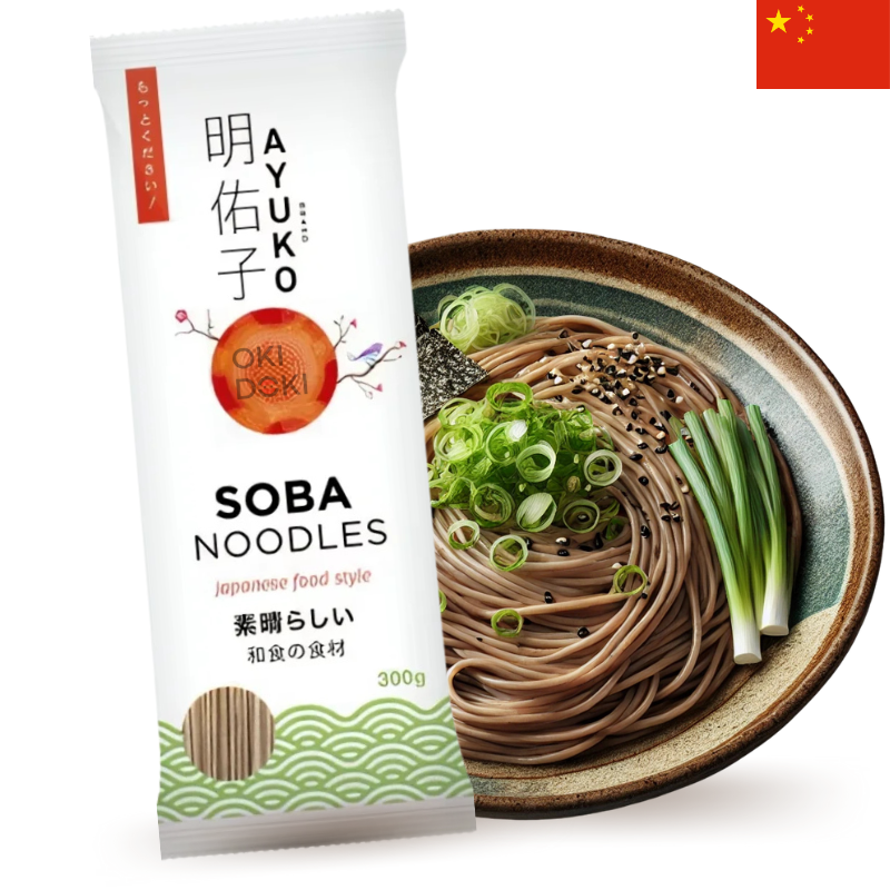 AYUKO Fideos Tradicionales Japoneses Soba 300g