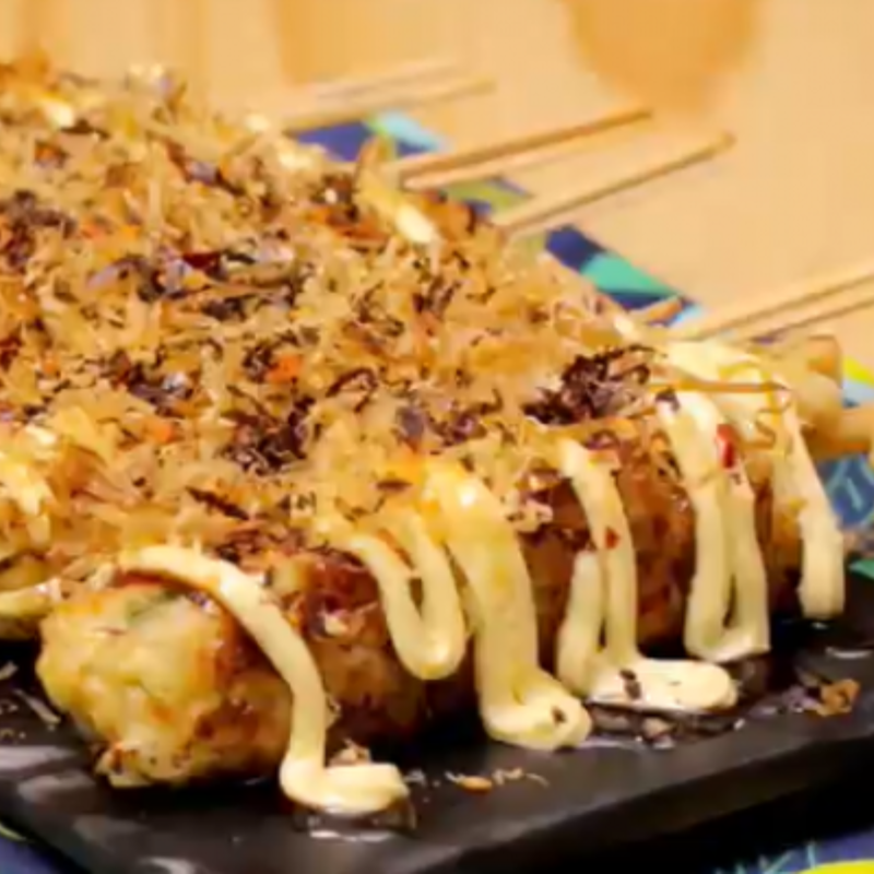 Brocheta Congelada de Okonomiyaki 5 X 80g