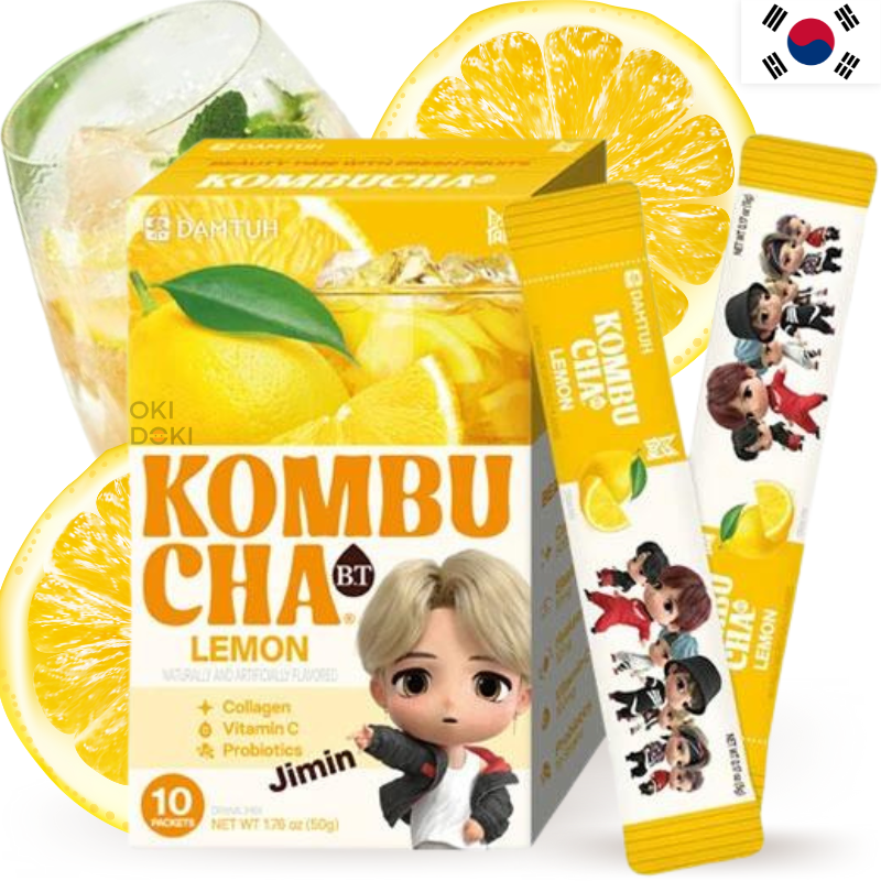 BTS Tinytan Kombucha Sabor Limon 5g X 10uds (Diseño Aleatorio)