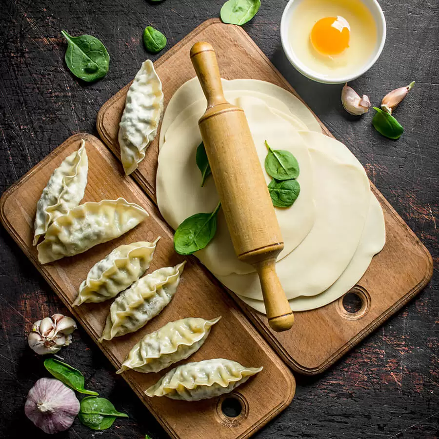 CJ BIBIGO Gyozas Congeladas Tofu y Verduras Vegano 600g