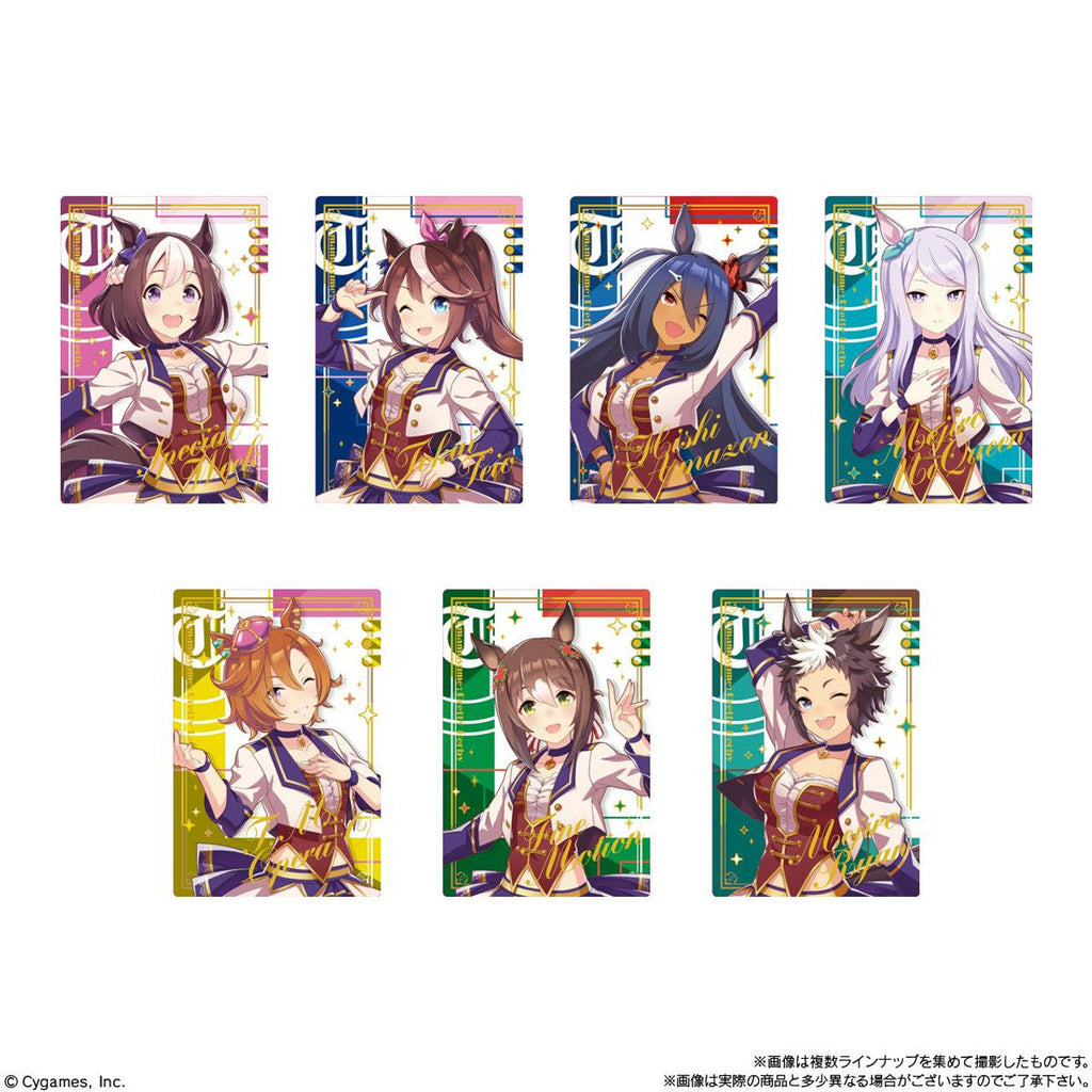 BANDAI Uma Musume Pretty Derby Twin Sp. R Wafer con Tarjeta 6.5g