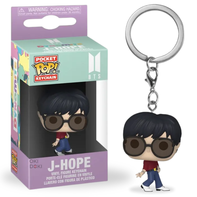 BTS J-Hope Llavero de Figura de Acción 4cm