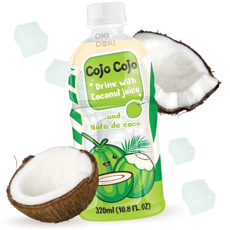 Cojo Cojo Bebida con Jugo de Coco y Gelatina 320ml