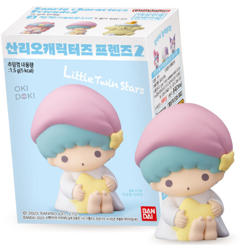 Bandai Chicle Con Figura de Sanrio Friends Ver. 2 1pc