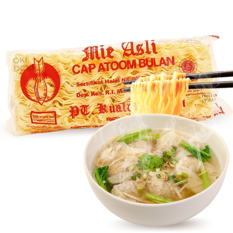 Bali Bulan Mie Kering Asli Fideos Instantáneos de Indonesia 200g