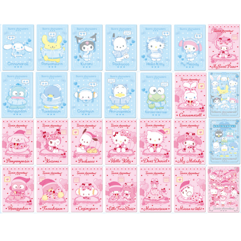 BANDAI Sanrio Characters Wafer Galleta Crujiente con Tarjeta 14g